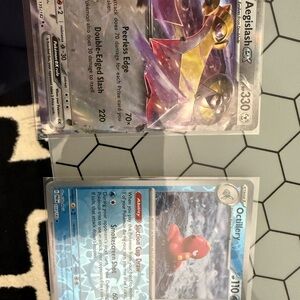 Aegislash EX and Octillery Pokémon Cards